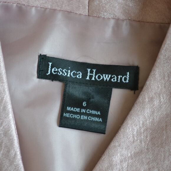 NWT Vintage Jessica Howard Cropped Jacket Midi Dress Set - Picture 3 of 7